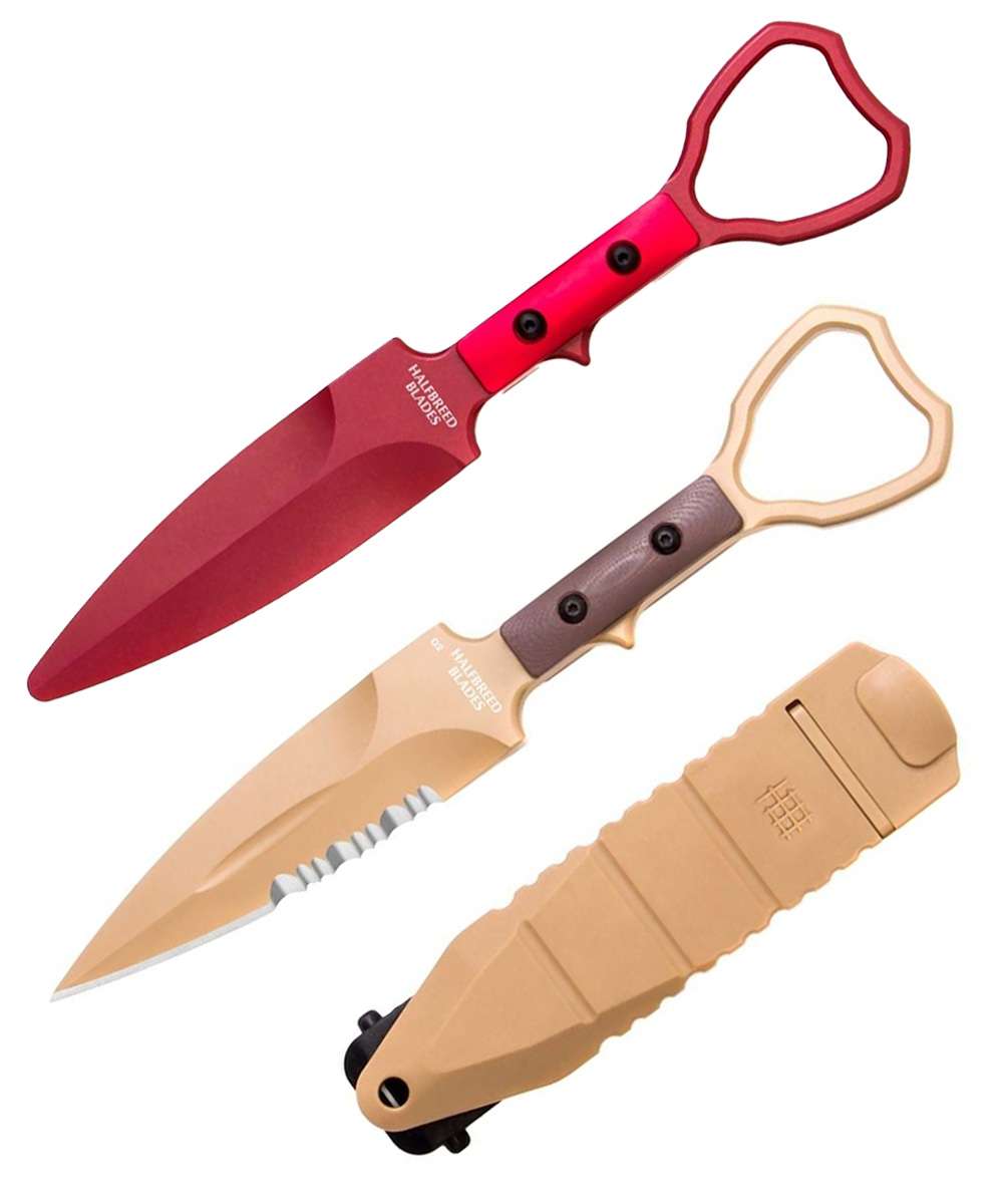 Halfbreed CCK-01 Compact Clearance Knife & Trainer Bundle